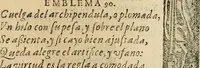 An illustration from Emblemas morales de Don Sebastian de Couarrubias Orozco, capellan del rey N.S. Maestrescuela, y canonigo de Cuenca, consultor del santo oficio (1610)