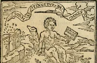 An illustration from Emblemas morales de Don Sebastian de Couarrubias Orozco, capellan del rey N.S. Maestrescuela, y canonigo de Cuenca, consultor del santo oficio (1610)