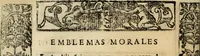 An illustration from Emblemas morales de Don Sebastian de Couarrubias Orozco, capellan del rey N.S. Maestrescuela, y canonigo de Cuenca, consultor del santo oficio (1610)