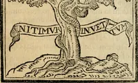 An illustration from Emblemas morales de Don Sebastian de Couarrubias Orozco, capellan del rey N.S. Maestrescuela, y canonigo de Cuenca, consultor del santo oficio (1610)
