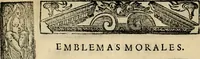 An illustration from Emblemas morales de Don Sebastian de Couarrubias Orozco, capellan del rey N.S. Maestrescuela, y canonigo de Cuenca, consultor del santo oficio (1610)