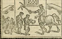 An illustration from Emblemas morales de Don Sebastian de Couarrubias Orozco, capellan del rey N.S. Maestrescuela, y canonigo de Cuenca, consultor del santo oficio (1610)