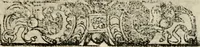 An illustration from Emblemas morales de Don Sebastian de Couarrubias Orozco, capellan del rey N.S. Maestrescuela, y canonigo de Cuenca, consultor del santo oficio (1610)