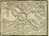 An illustration from Emblemas morales de Don Sebastian de Couarrubias Orozco, capellan del rey N.S. Maestrescuela, y canonigo de Cuenca, consultor del santo oficio (1610)
