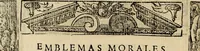 An illustration from Emblemas morales de Don Sebastian de Couarrubias Orozco, capellan del rey N.S. Maestrescuela, y canonigo de Cuenca, consultor del santo oficio (1610)