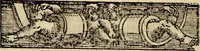 An illustration from Emblemas morales de Don Sebastian de Couarrubias Orozco, capellan del rey N.S. Maestrescuela, y canonigo de Cuenca, consultor del santo oficio (1610)