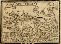 An illustration from Emblemas morales de Don Sebastian de Couarrubias Orozco, capellan del rey N.S. Maestrescuela, y canonigo de Cuenca, consultor del santo oficio (1610)