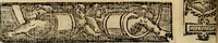 An illustration from Emblemas morales de Don Sebastian de Couarrubias Orozco, capellan del rey N.S. Maestrescuela, y canonigo de Cuenca, consultor del santo oficio (1610)