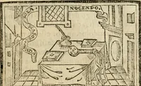 An illustration from Emblemas morales de Don Sebastian de Couarrubias Orozco, capellan del rey N.S. Maestrescuela, y canonigo de Cuenca, consultor del santo oficio (1610)