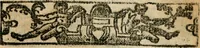 An illustration from Emblemas morales de Don Sebastian de Couarrubias Orozco, capellan del rey N.S. Maestrescuela, y canonigo de Cuenca, consultor del santo oficio (1610)