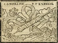 An illustration from Emblemas morales de Don Sebastian de Couarrubias Orozco, capellan del rey N.S. Maestrescuela, y canonigo de Cuenca, consultor del santo oficio (1610)