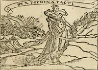 An illustration from Emblemas morales de Don Sebastian de Couarrubias Orozco, capellan del rey N.S. Maestrescuela, y canonigo de Cuenca, consultor del santo oficio (1610)