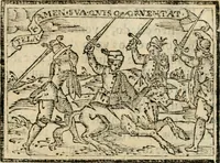 An illustration from Emblemas morales de Don Sebastian de Couarrubias Orozco, capellan del rey N.S. Maestrescuela, y canonigo de Cuenca, consultor del santo oficio (1610)