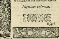 An illustration from Emblemas morales de Don Sebastian de Couarrubias Orozco, capellan del rey N.S. Maestrescuela, y canonigo de Cuenca, consultor del santo oficio (1610)