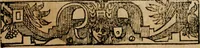 An illustration from Emblemas morales de Don Sebastian de Couarrubias Orozco, capellan del rey N.S. Maestrescuela, y canonigo de Cuenca, consultor del santo oficio (1610)