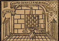 An illustration from Emblemas morales de Don Sebastian de Couarrubias Orozco, capellan del rey N.S. Maestrescuela, y canonigo de Cuenca, consultor del santo oficio (1610)