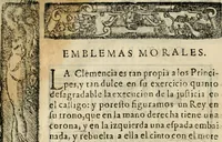 An illustration from Emblemas morales de Don Sebastian de Couarrubias Orozco, capellan del rey N.S. Maestrescuela, y canonigo de Cuenca, consultor del santo oficio (1610)