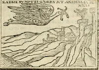 An illustration from Emblemas morales de Don Sebastian de Couarrubias Orozco, capellan del rey N.S. Maestrescuela, y canonigo de Cuenca, consultor del santo oficio (1610)