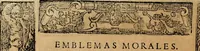 An illustration from Emblemas morales de Don Sebastian de Couarrubias Orozco, capellan del rey N.S. Maestrescuela, y canonigo de Cuenca, consultor del santo oficio (1610)