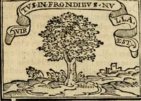 An illustration from Emblemas morales de Don Sebastian de Couarrubias Orozco, capellan del rey N.S. Maestrescuela, y canonigo de Cuenca, consultor del santo oficio (1610)