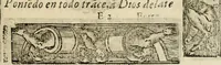 An illustration from Emblemas morales de Don Sebastian de Couarrubias Orozco, capellan del rey N.S. Maestrescuela, y canonigo de Cuenca, consultor del santo oficio (1610)