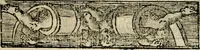 An illustration from Emblemas morales de Don Sebastian de Couarrubias Orozco, capellan del rey N.S. Maestrescuela, y canonigo de Cuenca, consultor del santo oficio (1610)