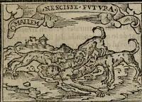 An illustration from Emblemas morales de Don Sebastian de Couarrubias Orozco ... (1610)