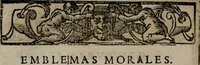Picture 195 of 911 from Emblemas morales de Don Sebastian de Couarrubias Orozco ... (1610), leaf 119