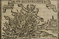 An illustration from Emblemas morales de Don Sebastian de Couarrubias Orozco ... (1610)