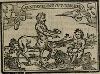 An illustration from Emblemas morales de Don Sebastian de Couarrubias Orozco ... (1610)