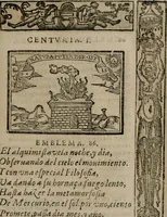 An illustration from Emblemas morales de Don Sebastian de Couarrubias Orozco ... (1610)