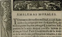 Picture 24 of 911 from Emblemas morales de Don Sebastian de Couarrubias Orozco ... (1610), leaf 23