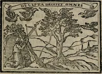 Picture 31 of 911 from Emblemas morales de Don Sebastian de Couarrubias Orozco ... (1610), leaf 28