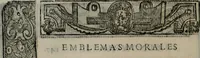 Picture 467 of 911 from Emblemas morales de Don Sebastian de Couarrubias Orozco ... (1610), leaf 295