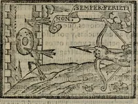 An illustration from Emblemas morales de Don Sebastian de Couarrubias Orozco ... (1610)