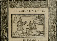 Picture 472 of 911 from Emblemas morales de Don Sebastian de Couarrubias Orozco ... (1610), leaf 300