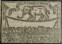 An illustration from Emblemas morales de Don Sebastian de Couarrubias Orozco ... (1610)
