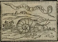 An illustration from Emblemas morales de Don Sebastian de Couarrubias Orozco ... (1610)