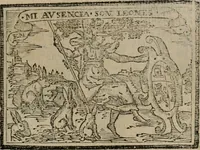 An illustration from Emblemas morales de Don Sebastian de Couarrubias Orozco ... (1610)