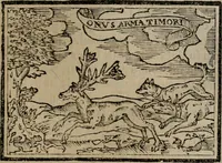 An illustration from Emblemas morales de Don Sebastian de Couarrubias Orozco ... (1610)
