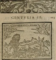 An illustration from Emblemas morales de Don Sebastian de Couarrubias Orozco ... (1610)