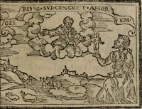 An illustration from Emblemas morales de Don Sebastian de Couarrubias Orozco ... (1610)