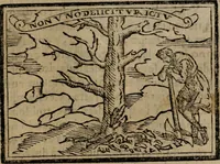 An illustration from Emblemas morales de Don Sebastian de Couarrubias Orozco ... (1610)