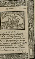 An illustration from Emblemas morales de Don Sebastian de Couarrubias Orozco ... (1610)