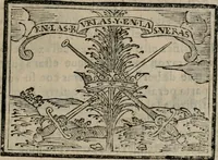 An illustration from Emblemas morales de Don Sebastian de Couarrubias Orozco ... (1610)