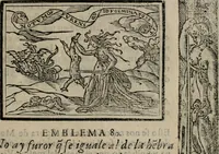 An illustration from Emblemas morales de Don Sebastian de Couarrubias Orozco ... (1610)