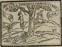 An illustration from Emblemas morales de Don Sebastian de Couarrubias Orozco ... (1610)