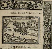 An illustration from Emblemas morales de Don Sebastian de Couarrubias Orozco ... (1610)