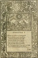 An illustration from Emblemas morales de Don Iuan de Horozco Covarruuias... (1604)