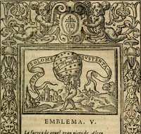 An illustration from Emblemas morales de Don Iuan de Horozco Covarruuias... (1604)